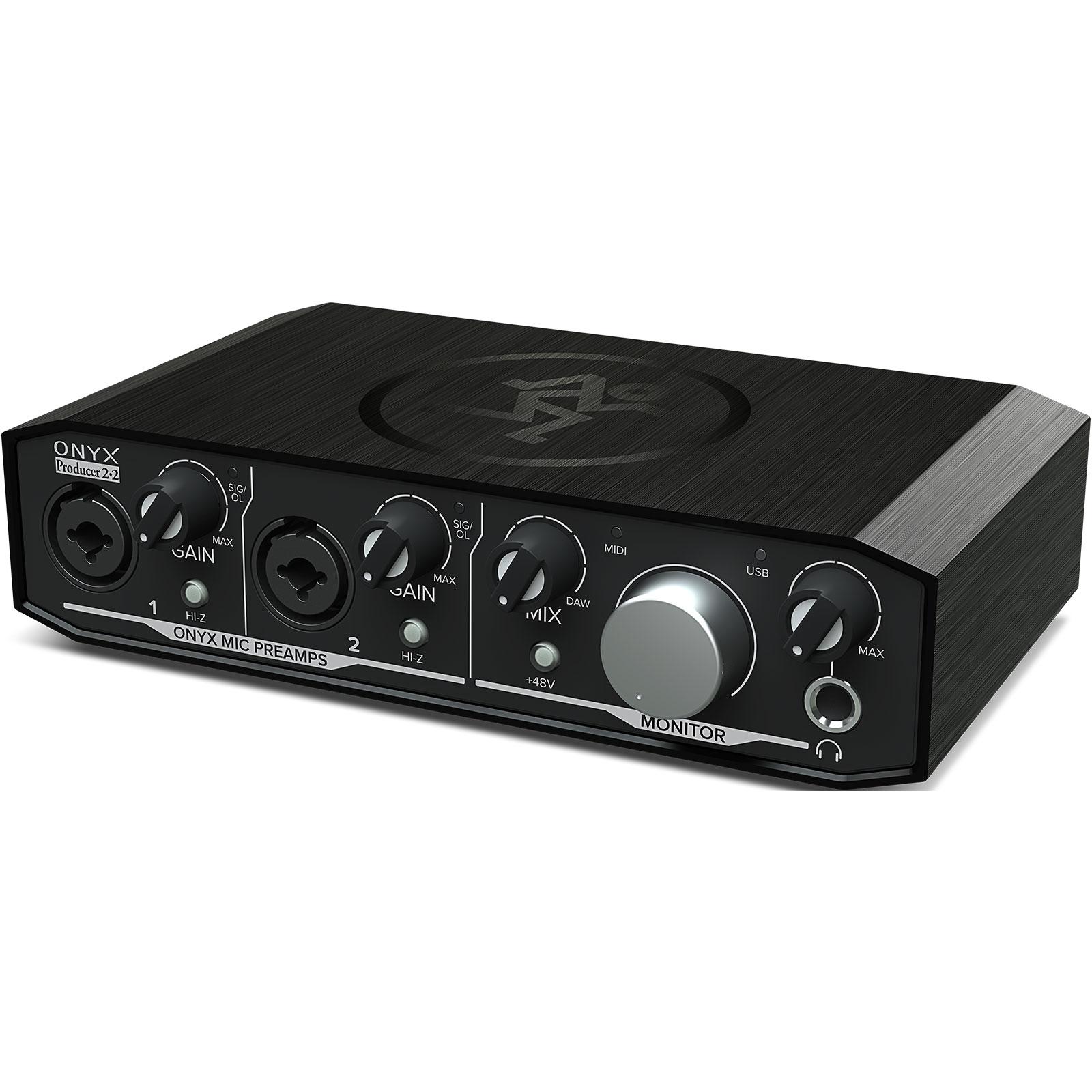 Mackie Onyx Producer 2•2 2x2 USB Audio Interface with MIDI